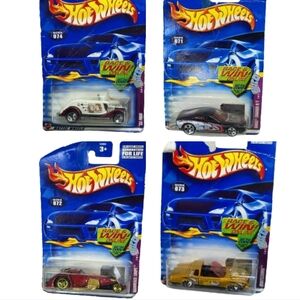Complete Set 1-4 2001 Trump Cars Series